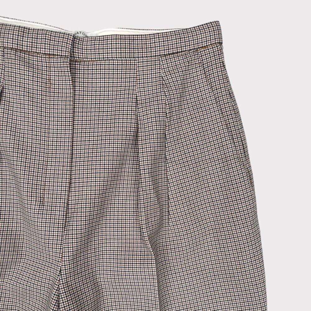 ARITZIA BABATON Rosemarie Pleated High Waisted Wide Leg Trousers Women's Size 10 - Picture 6 of 16